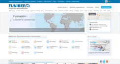 Desktop Screenshot of funiber.org.uy