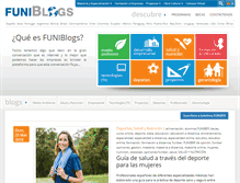 Tablet Screenshot of blogs.funiber.org