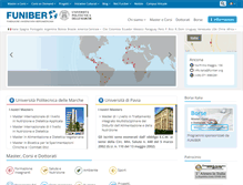 Tablet Screenshot of funiber.it