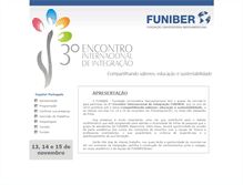 Tablet Screenshot of encontro.funiber.org