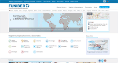 Desktop Screenshot of funiber.cl